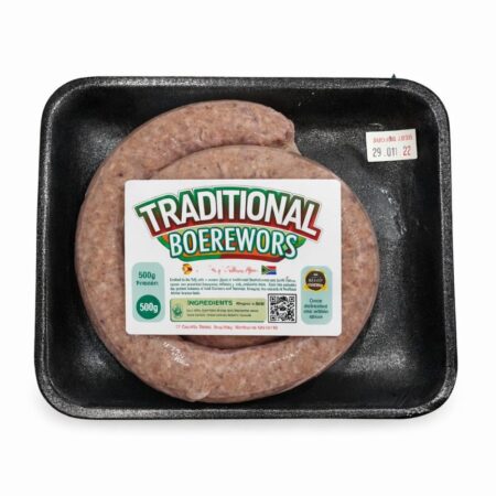 County Style Traditional Boerewors – 500g Ring